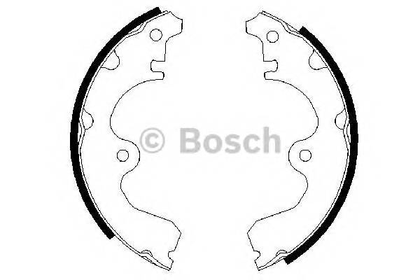 BOSCH 0 986 487 474 Комплект тормозных колодок