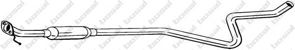 BOSAL 285-389 Средний глушитель выхлопны