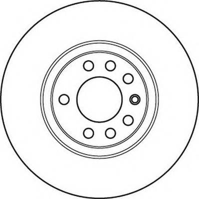 JURID 562240JC Тормозной диск