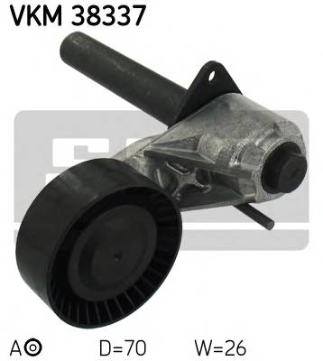 SKF VKM 38337 Натяжной ролик, поликлинов