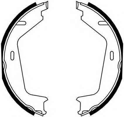 FERODO FSB4130 Комплект гальмівних колодо...