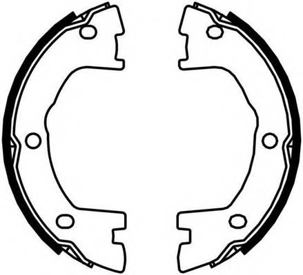 FERODO FSB685 Комплект гальмівних колодо... FERODO FSB685 Комплект гальмівних колодо...