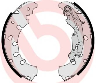 BREMBO S 23 530 Комплект тормозных колодок