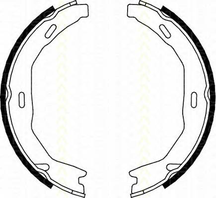 TRISCAN 8100 23029 Комплект тормозных колодок