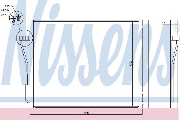 NISSENS 940308 Конденсатор, кондиционер