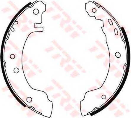 TRW GS8529 Комплект тормозных колодок TRW GS8529 Комплект тормозных колодок