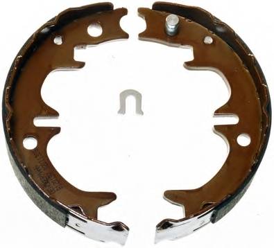 DENCKERMANN B120187 Комплект гальмівних колодо...