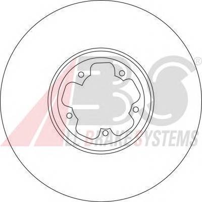 A.B.S. 17115 Гальмівний диск