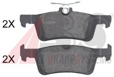 A.B.S. 35028 KLOCKI HAMULC. PEUGEOT 308 II  13- TYL A.B.S. 35028 KLOCKI HAMULC. PEUGEOT 308 II  13- TYL