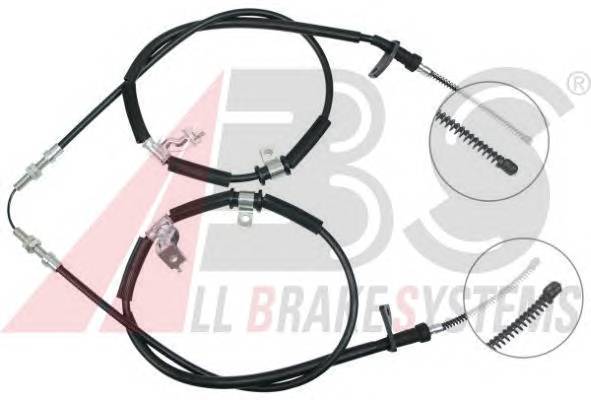A.B.S. K12235 Трос, стояночная тормозная 
