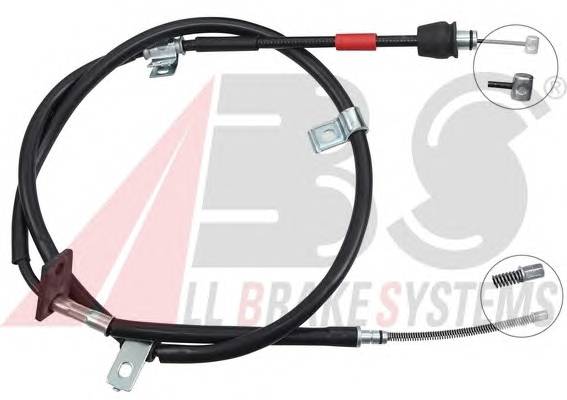 A.B.S. K19127 Трос, стояночная тормозная 