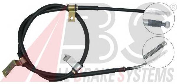 A.B.S. K19987 Трос, стояночная тормозная 