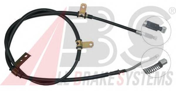 A.B.S. K19988 Трос, стояночная тормозная 