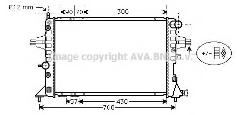 AVA QUALITY COOLING OLA2329 Радіатор, охолодження двиг... AVA QUALITY COOLING OLA2329 Радіатор, охолодження двиг...