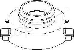 TOPRAN 722 070 Выжимной подшипник