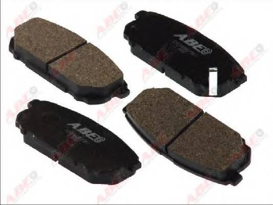 ABE C20304ABE Комплект тормозных колодок... ABE C20304ABE Комплект тормозных колодок...