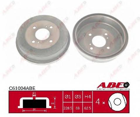 ABE C61004ABE Тормозной барабан