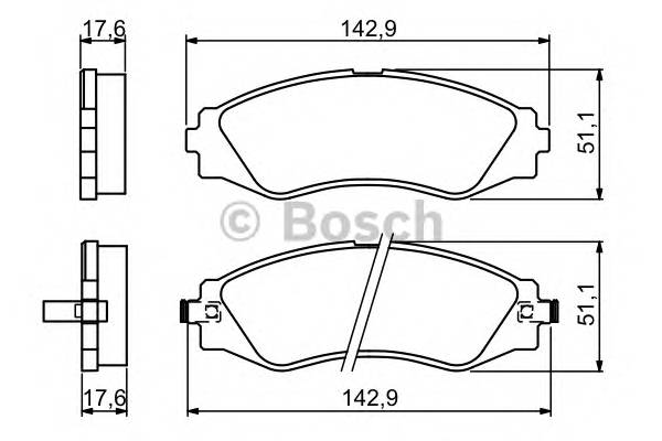 BOSCH 0 986 494 173 Комплект тормозных колодок... BOSCH 0 986 494 173 Комплект тормозных колодок...