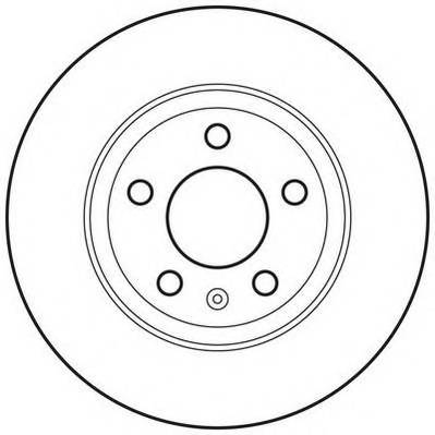 JURID 562667JC Тормозной диск