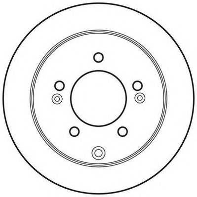 JURID 562686JC Гальмівний диск JURID 562686JC Гальмівний диск