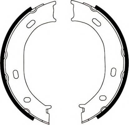 JURID 362421J Комплект тормозных колодок