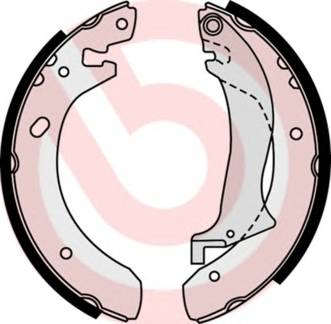 BREMBO S 44 504 Комплект тормозных колодок