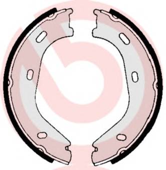 BREMBO S 50 501 Комплект гальмівних колодо...