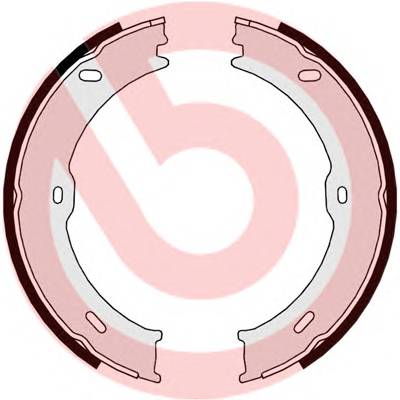 BREMBO S 50 523 Комплект тормозных колодок...