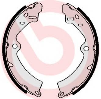 BREMBO S 79 508 Комплект гальмівних колодо... BREMBO S 79 508 Комплект гальмівних колодо...