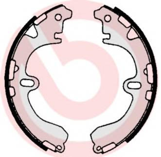 BREMBO S 83 531 Комплект гальмівних колодо...