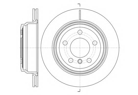 ROADHOUSE 61453.10 Тормозной диск