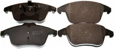 DENCKERMANN B111077 Комплект тормозных колодок