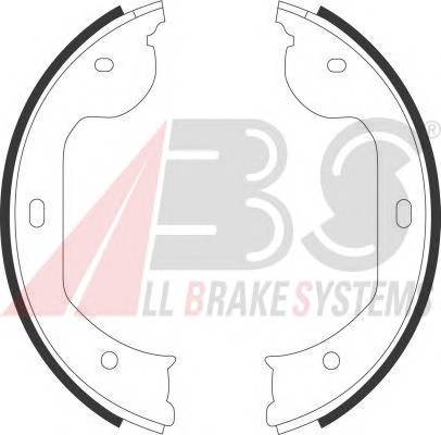 A.B.S. 9109 Комплект тормозных колодок