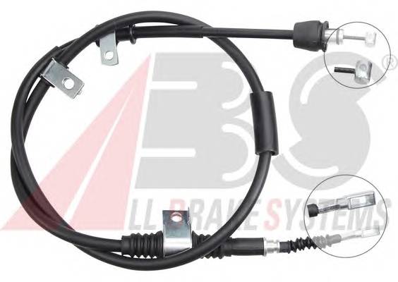 A.B.S. K12092 Трос, стояночная тормозная ... A.B.S. K12092 Трос, стояночная тормозная ...