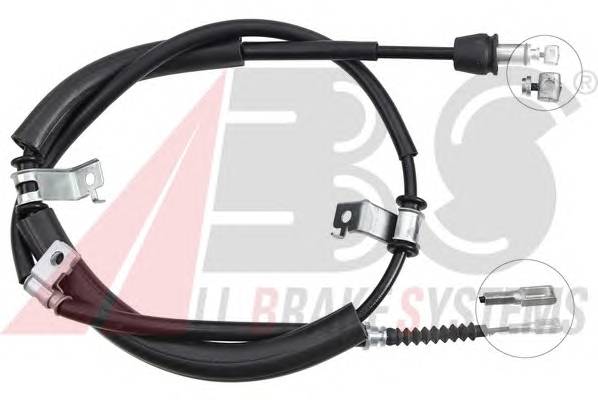 A.B.S. K17318 Трос, стояночная тормозная 
