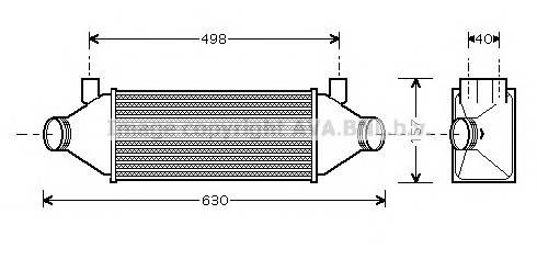AVA QUALITY COOLING FDA4314 Интеркулер