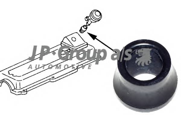 JP GROUP 1112001300 Прокладка, вентиляция карт