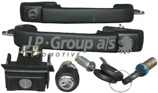 JP GROUP 1187500410 Комплект замка, замок