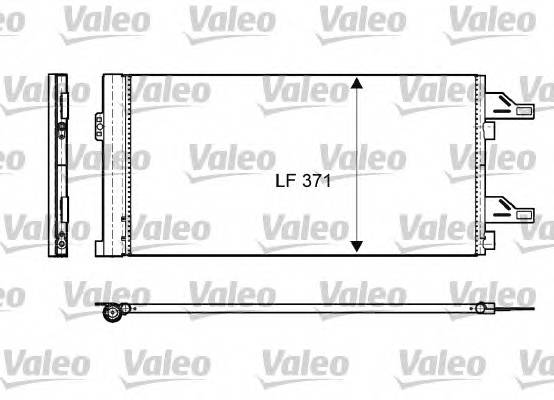 VALEO 814085 Конденсатор, кондиціонер VALEO 814085 Конденсатор, кондиціонер