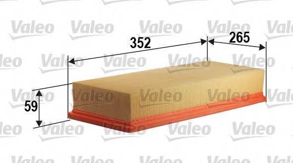 VALEO 585198 Воздушный фильтр VALEO 585198 Воздушный фильтр