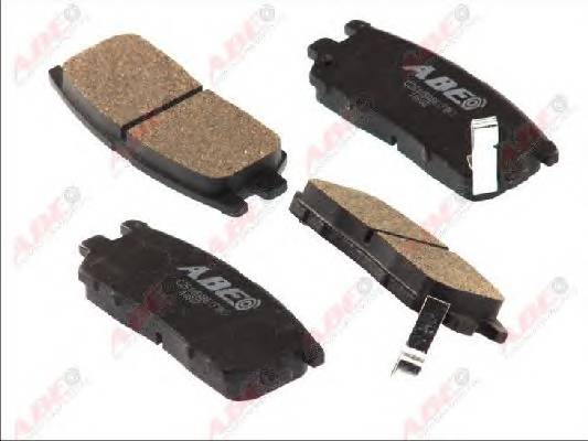ABE C25005ABE Комплект тормозных колодок