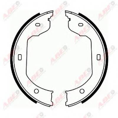 ABE CRB006ABE Комплект тормозных колодок...