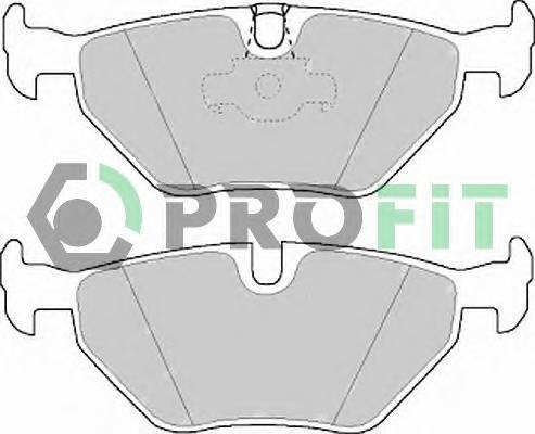 PROFIT 5000-1075 Колодки гальмівні дискові PROFIT 5000-1075 Колодки гальмівні дискові