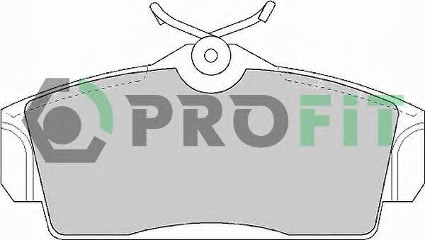 PROFIT 5000-1096 Колодки гальмівні дискові PROFIT 5000-1096 Колодки гальмівні дискові