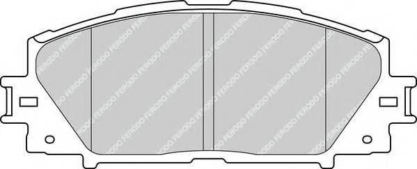FERODO FDB4310 Комплект тормозных колодок... FERODO FDB4310 Комплект тормозных колодок...