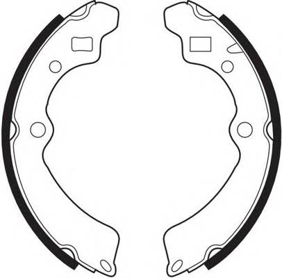 FERODO FSB340 Комплект тормозных колодок