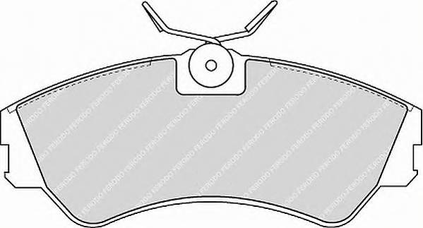 FERODO FVR785 Комплект тормозных колодок