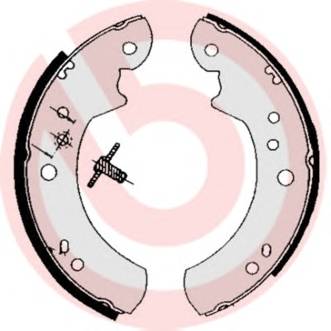 BREMBO S 24 512 Комплект гальмівних колодо... BREMBO S 24 512 Комплект гальмівних колодо...