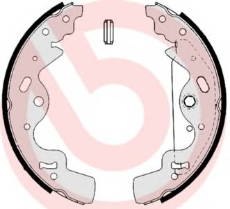 BREMBO S 44 506 Комплект гальмівних колодо...