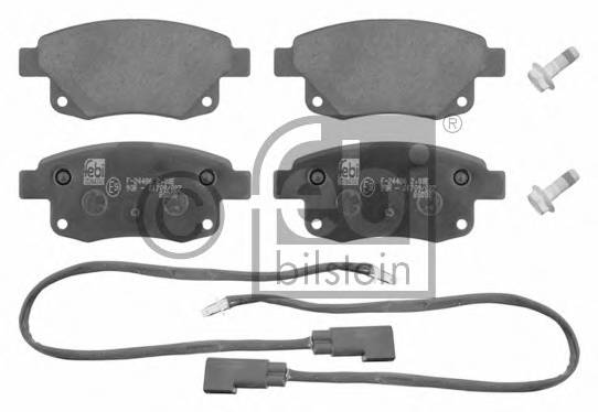 FEBI BILSTEIN 16701 Комплект тормозных колодок...